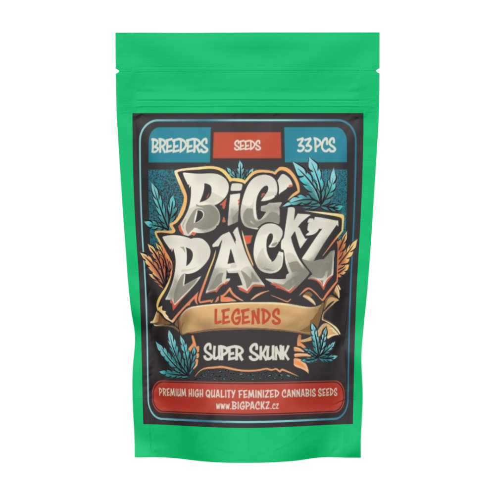 Big Packz Legends Super Skunk feminizovaná semena, 33 ks