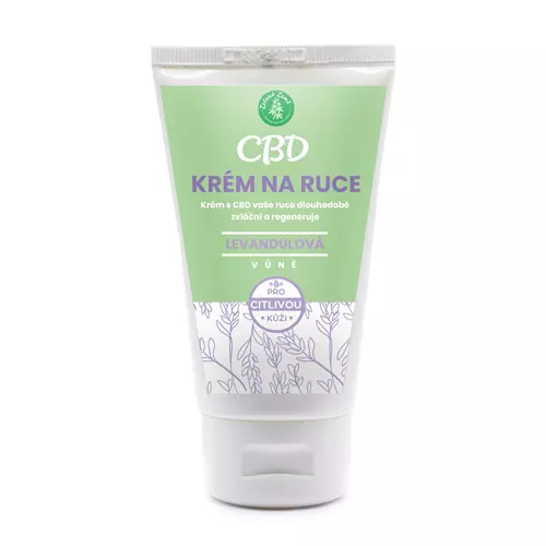 CBD Krém na ruce, 75 ml, Zelená Země