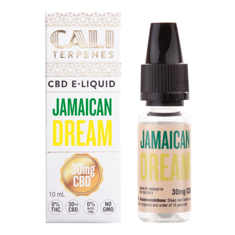 Cali Terpenes e-liquid s CBD 30 mg bez nikotinu, 10 ml