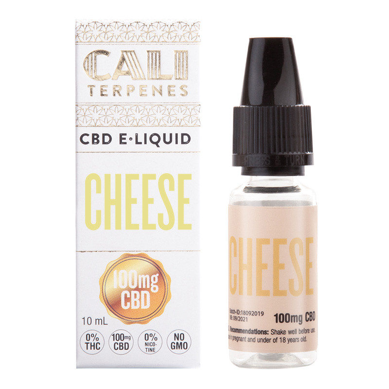 Cali Terpenes CBD E-liquid 100 mg, 10 ml, Cheese