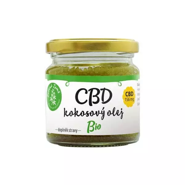 CBD kokosový olej, 30ml, Zelená Země