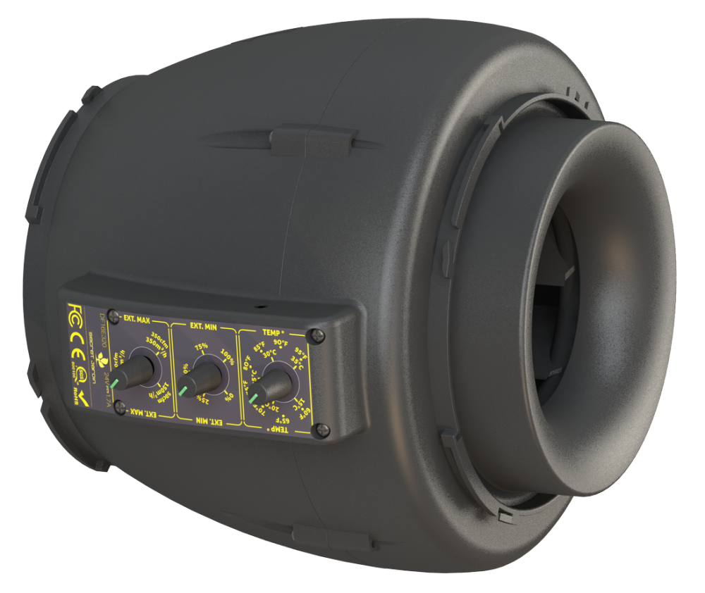 Levně Secret Jardin D16 Extractor T ventilátor 150mm, 350m3/h