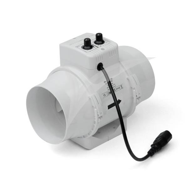 Levně Ventilátor s termostatem TT Vents/Dalap 160 U-T, 467/552m3/h