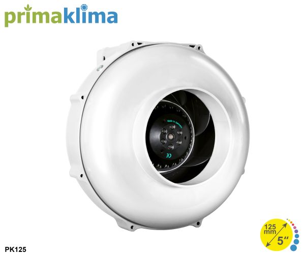 Levně Ventilátor Prima Klima PK125 TEMP CTRL, 400m3/h