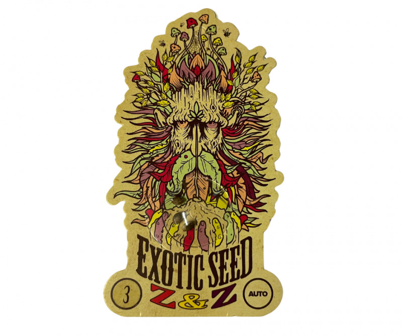 Z&Z Auto - samonakvétací semena marihuany, 3ks Exotic Seed