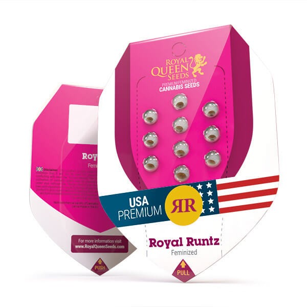 Royal Runtz - feminizovaná semienka 3 ks Royal Queen Seeds