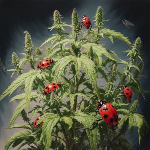 WHICH INSECTS PROTECT CANNABIS PLANTS?