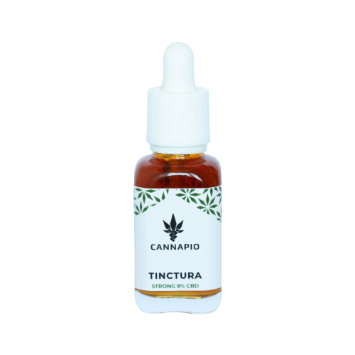 CBD Tinctura Cool 9% - přírodní full-spectrum olej 30ml Cannapio