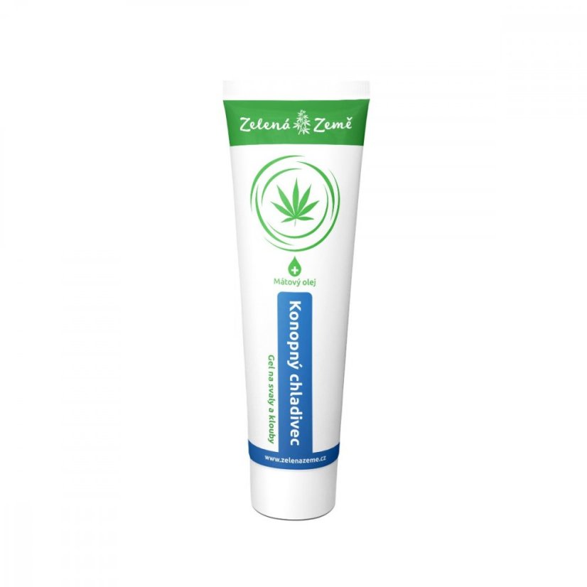 Menthocann Cool Hemp Gel 100ml, Zelená Země