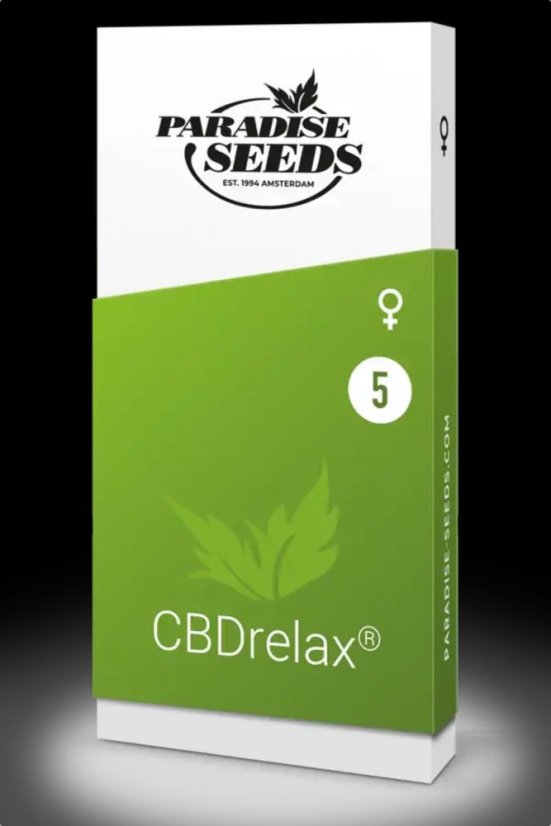 CBDrelax - feminizovaná semienka 3ks Paradise Seeds