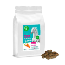 CBD treats for horses - carrots 500 g, Zelená Země