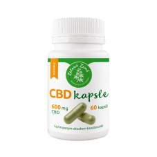 CBD kapsle 600 mg CBD 60 ks, Zelená Země