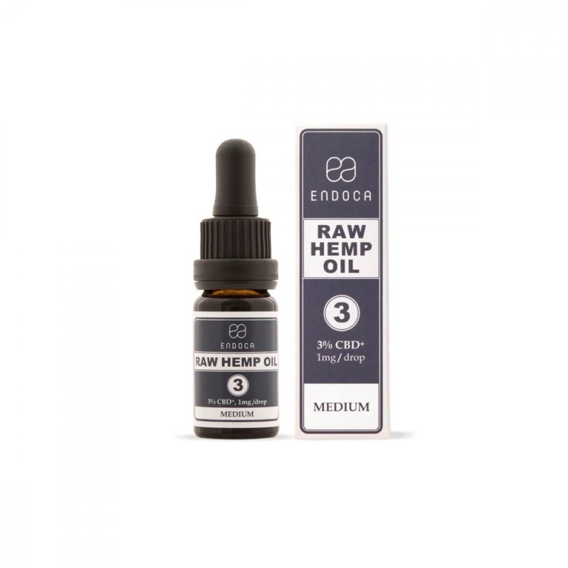 Olej Endoca RAW CBD + CBDa 3%, 300 mg, 10 ml