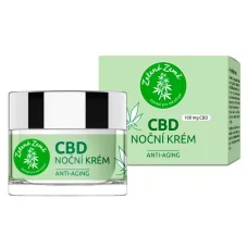 CBD Noční krém, 50 ml, Zelená Země