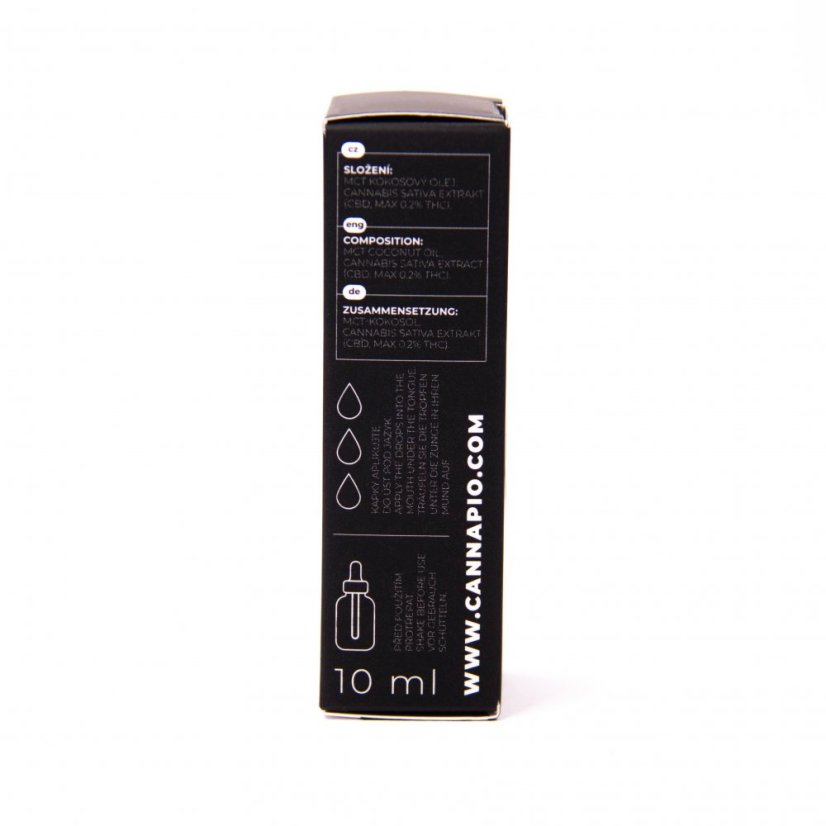 CBD Vita 5% - přírodní full-spectrum olej 10ml Cannapio
