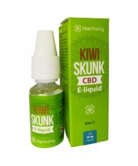 Harmony CBD E-liquid 30 mg, 10 ml, Kiwi Skunk