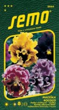 Large-Flowered Garden Pansy Rococo Mix