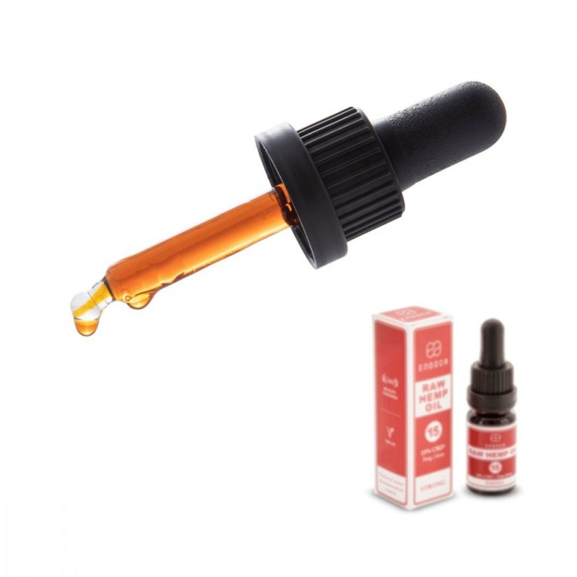 Olej Endoca RAW CBD + CBDa 15%, 1500 mg, 10 ml
