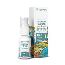 Хармония CBD масло спрей 1500 mg, 15 ml, натурален