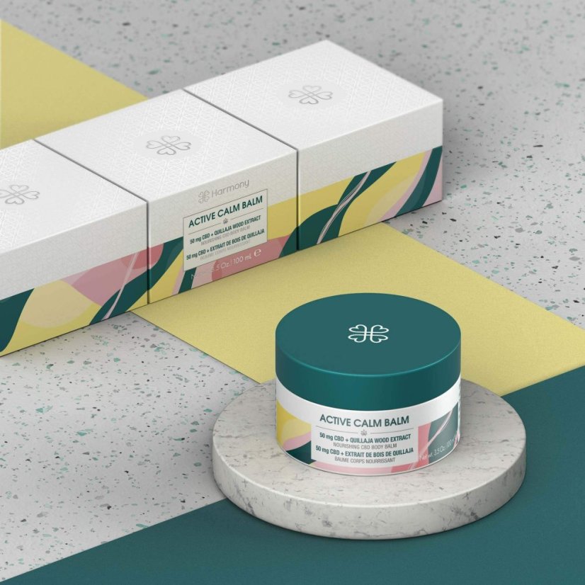 Harmony Telový balzam CBD 50 mg, 100 ml