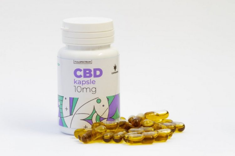 Cannapio CBD hemp capsules - full spectrum 10 mg