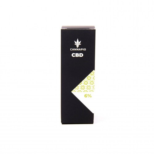 CBD Tinctura Focus 6% - prírodná full-spectrum olej 30ml Cannapio