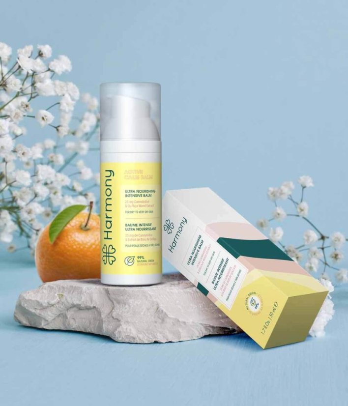 Harmónia CBD Intenzívny Balzam - Active Calm, 50 ml, CBD 25 mg