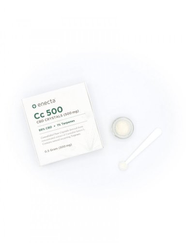 Kryształy CBD Enecta 99%, 500 mg