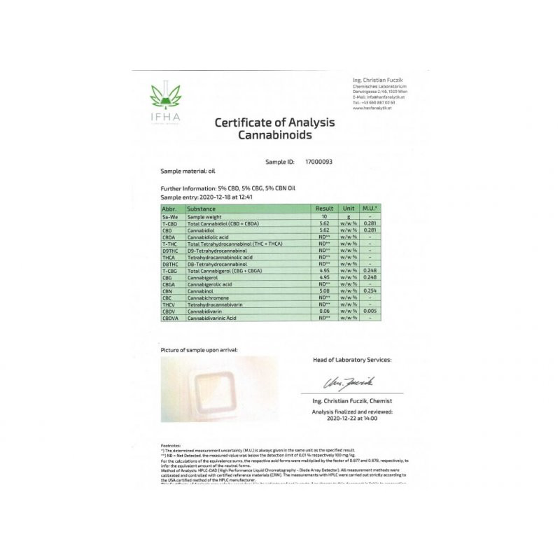 CBD Fullcomplex 30% - CBD/CBG/CBN 10 ml