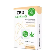 Náplasti CBD, 10 ks, Green Earth