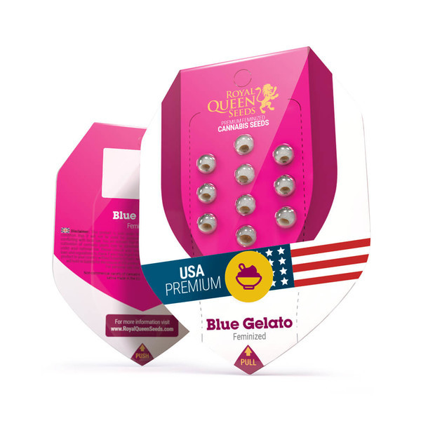 Blue Gelato - feminized seeds 10 pcs Royal Queen Seeds