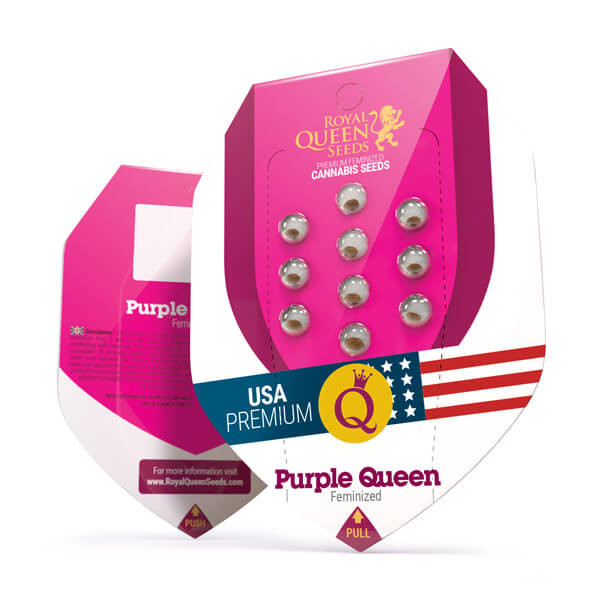 Пурпурна кралица - феминизирани семена 5 бр Royal Queen Seeds