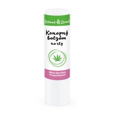 Konopný balzam na pery 4,8ml, Zelená Země