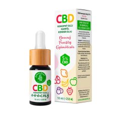 Olej CBD 5% Smak Owocowy, 10 ml, Zelená Země