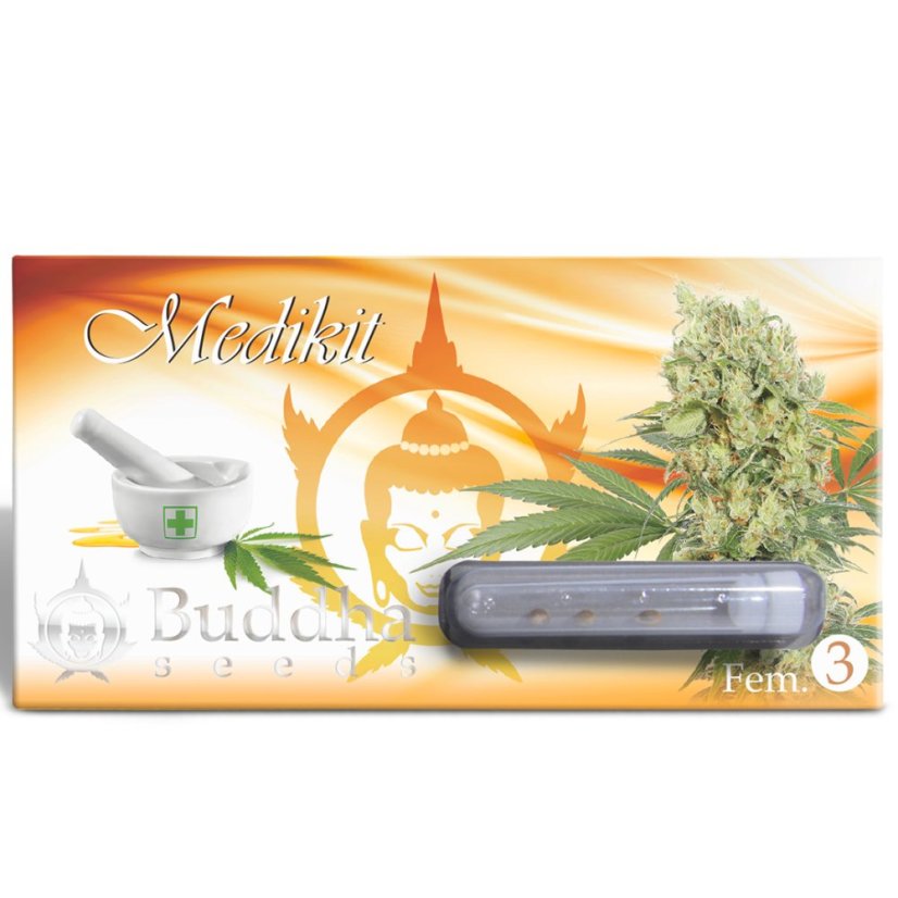Medikit - feminizowane nasiona, 3 szt., Buddha Seeds