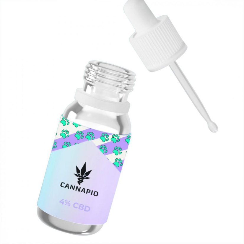 CBD oil for animals 4%, 10 ml Cannapio