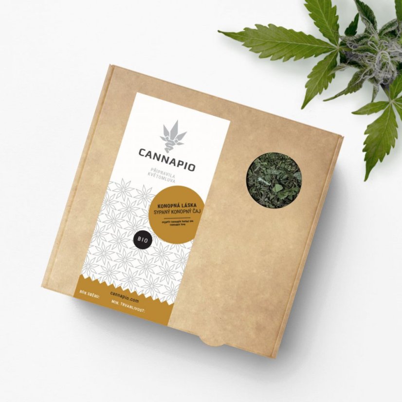 Hanfliebe - loser Hanf-Bio-Tee - Cannapio