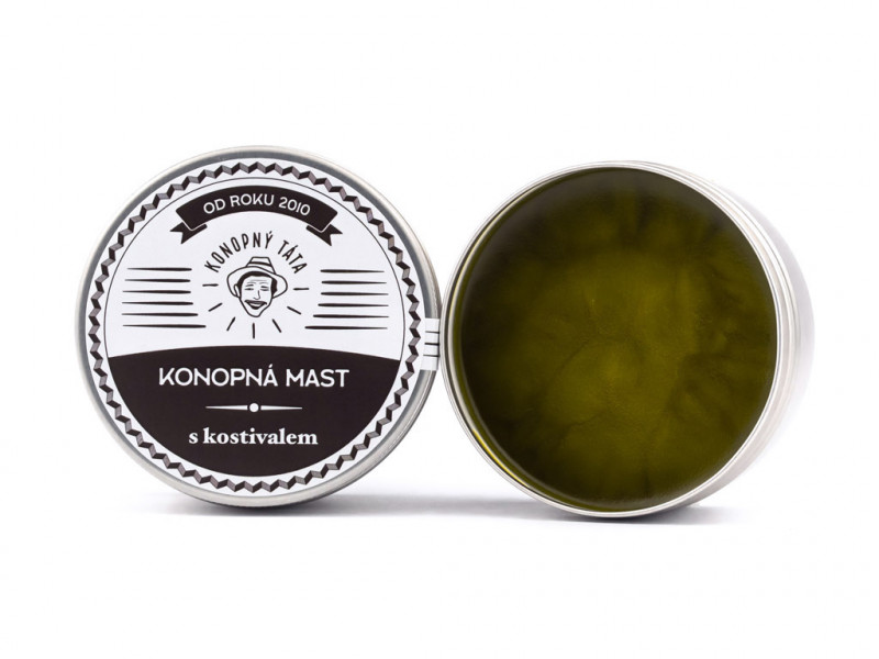 Konopný Táta  - Konopná masť s kostihojom 80 ml