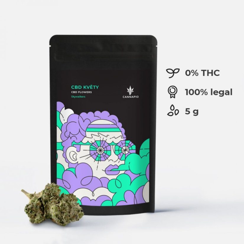 Skywalker - CBD kvety Cannapio 5g