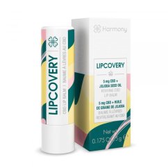 Harmony Lipcovery lip balm, CBD 5 mg