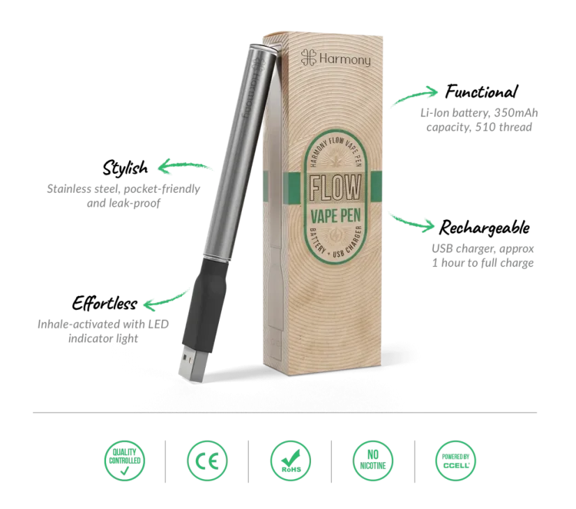 Harmony Flow CBD Vaporizačné pero