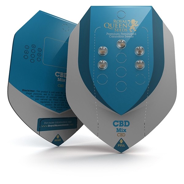 CBD Mix - feminisierte Samen 5 Stück Royal Queen Seeds