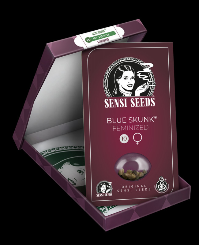 Blue Skunk - Feminizované semienka konope 10 ks, Sensi Seeds