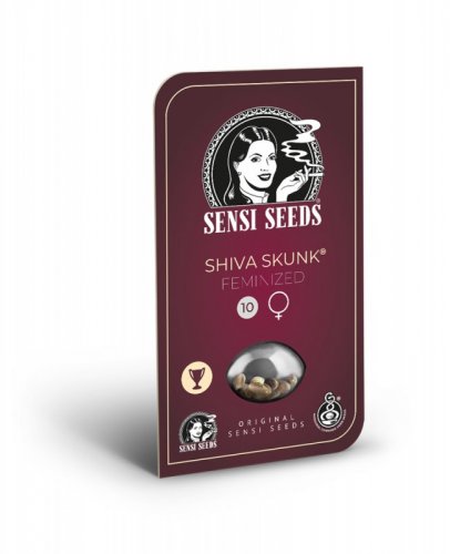 Shiva Skunk 5 ks feminizované semená Sensi Seeds