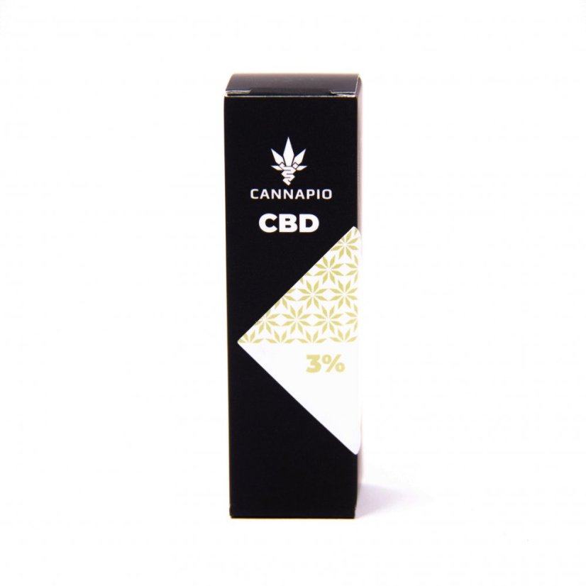 CBD Tinctura Light 3% - přírodní full-spectrum olej 10ml Cannapio