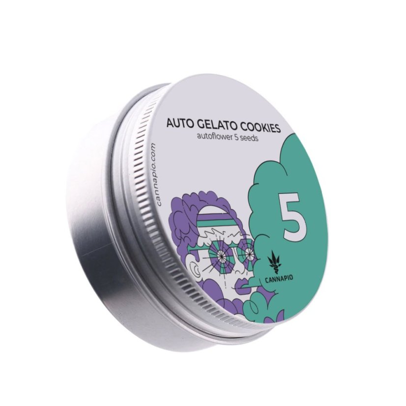 Auto Gelato Cookies - samonakvétacie semená 5 ks Cannapio