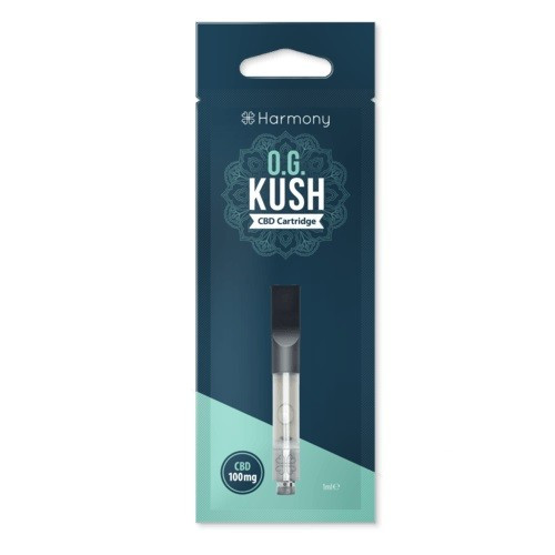 Harmony CBD Pen Cartridge 100 mg, OG Kush