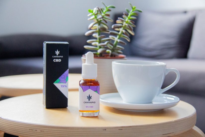 CBD Stronger 15% - naturalny olejek o pełnym spektrum 30 ml Cannapio