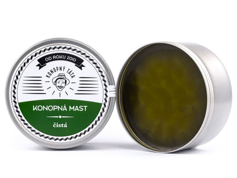 Konopný Táta - Konopná masť čistá 200 ml