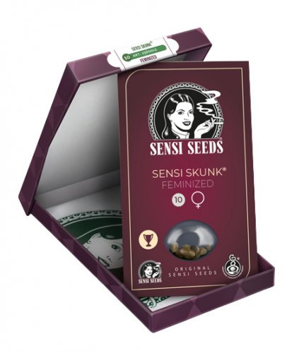 Sensi Skunk - feminized cannabis seeds 3 pcs, Sensi Seeds